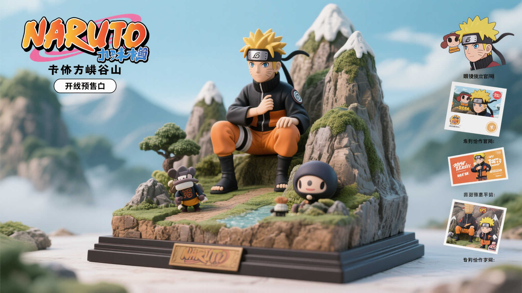 火影忍者经典再现!眼镜厂推出终末之谷石像限定收藏品! 火影忍者经典再现!眼镜厂推出终末之谷石像限定收藏品!